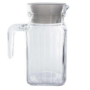 Jarra C/ Tampa 650ml em Vidro Kehome