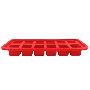 Forma de Gelo Quadrado 10,5x25cm em Silicone Fu Xing