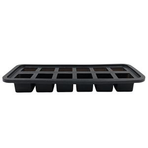 Forma de Gelo Quadrado 10,5x25cm em Silicone Fu Xing