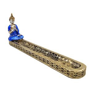 Porta Incenso Buda Decorativo 22cm em Resina Youbai