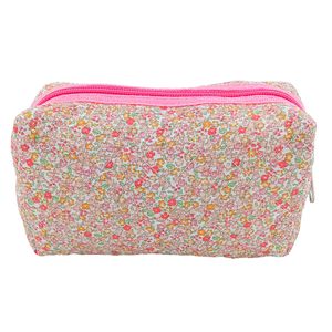 Nécessaire Feminina Florzinha 17x10,5cm em Tecido Qualis