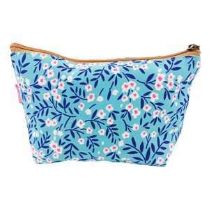 Nécessaire Feminina Flor 22x13cm em Poliéster Qualis