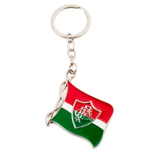 Chaveiro Bandeira Fluminense 11cm em Metal Mileno