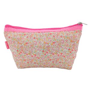 Nécessaire Feminina Florzinha 13x22cm em Tecido Qualis