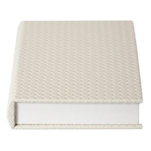 Livro Caixa Marfim 20cm em MDF Paramount