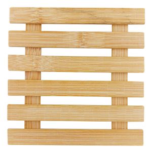Descanso de Panela Quadrado 17cm em Bambu Fu Xing