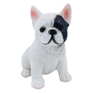 Cachorro Bullgod Francês 8x7,5cm em Resina Youbai