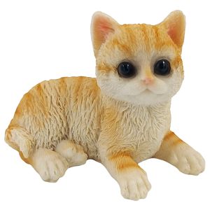 Gato Decorativo 8x10cm em Resina Youbai
