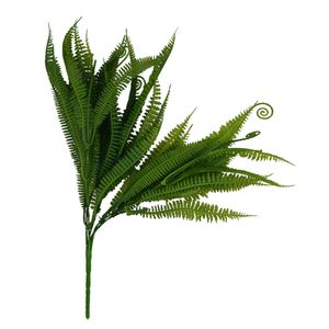 Buquê Samambaia Artificial 34cm em Plástico Bella Garden