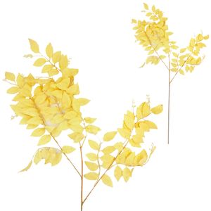 Haste de Folhas Artificiais 102cm em Plástico Bella Garden