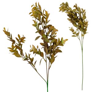 Haste de Folhas Artificial 72cm em Plástico Bella Garden
