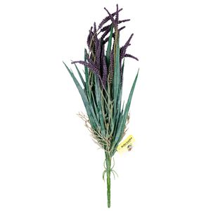 Buquê Lavanda Artificial 43cm em Plástico Bella Garden