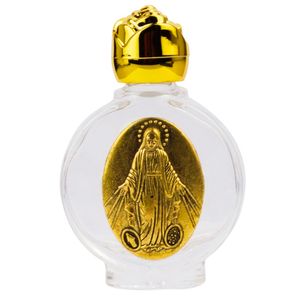 Mini Garrafa P/ Água Benta Nossa Senhora Das Graças 5cm em Vidro Taimes
