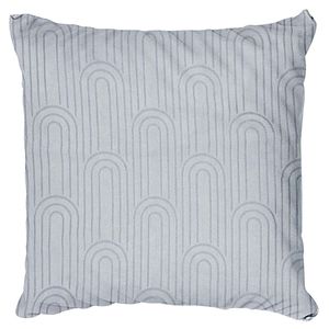 Capa P/ Almofada Curvas 43x43cm em Poliéster Livon