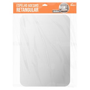 Espelho Flexível Retangular 60x40cm em Plástico Livon