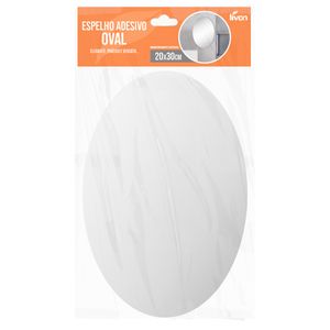Espelho Flexível Oval 30x20cm em Plástico Livon
