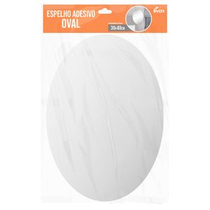 Espelho Flexível Oval 40x30cm em Plástico Livon