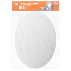 Espelho Flexível Oval 50x35cm em Plástico Livon