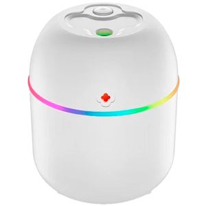 Umidificador de Ambiente C/ LED 10x7,8cm em Plástico Livon