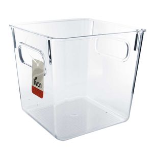 Organizador Quadrado 16x16cm em Plástico Livon