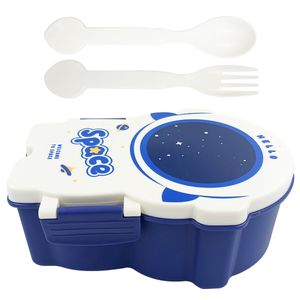 Marmita Astronauta C/ Talheres 1,2L em Plástico Livon
