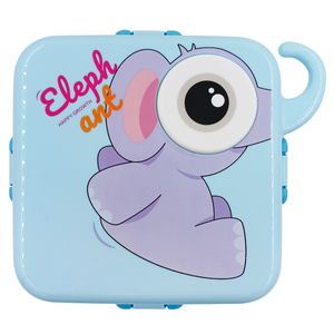 Marmita Infantil Elefante 19,5cm em Plástico Lila Cosméticos