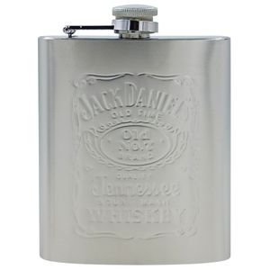 Cantil Jack Daniels de Inox 10x13cm Forbees
