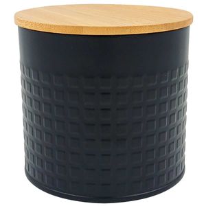 Lata Porta Mantimento 11cm em Metal Interponte