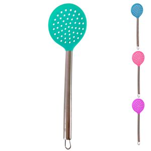 Escumadeira de Silicone Com Cabo em Aço Inox 35cm Imporiente