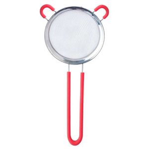 Peneira Aço Inox Cabo de Silicone 13x29cm UniHome