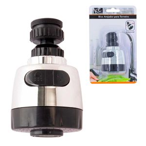 Adaptador P/ Torneira Ajustável 8cm em Plástico Kehome
