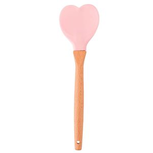 Espátula de silicone coração cores sortidas 30cm Interponte