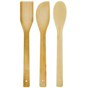 Kit Utensílios 3 Peças 28cm em Madeira Livon