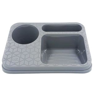 Porta Detergente/Esponja 19,5cm em Plástico UZ