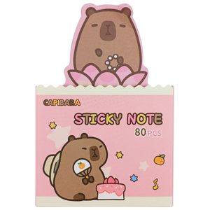 Bloco de Anotação Capivara 7,6x11,5cm em Papel Michael Judi