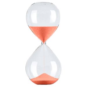 Ampulheta Decorativa 16,5cm 15 Minutos em Vidro Charti