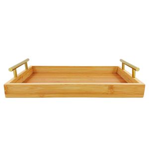Bandeja C/ Alça 32,5x21,5cm em Bambu Livon
