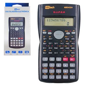 Calculadora Científica 14,5x7,5cm em Plástico MBTech