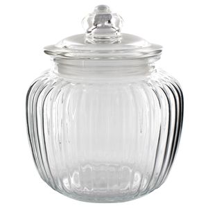 Pote Hermético C/ Tampa 1,3L em Vidro Livon