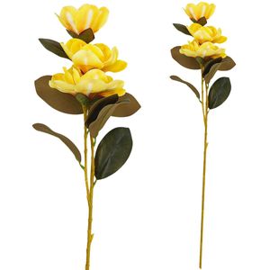 Haste Magnólia Artificial 78cm em Plástico Bella Garden