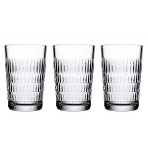 Jogo De Copos Long 350ml 3 Peças Fratelli