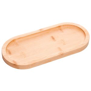 Bandeja Nature Decorativa 24x11cm em Bambu Lyor