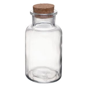 Porta Mantimentos C/ Tampa de Rolha 500ml em Vidro Lyor