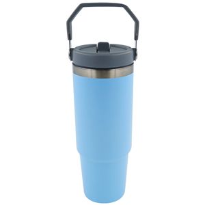 Copo Térmico C/ Canudo 900ml em Aço Inox Fratelli