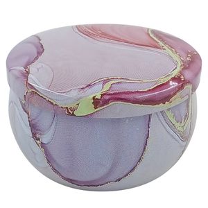 Vela Aromática Decorativa 6x4cm cm em Metal Livon