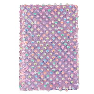 Caderno de Anotação Lantejoulas 21x14cm em Papel Interponte