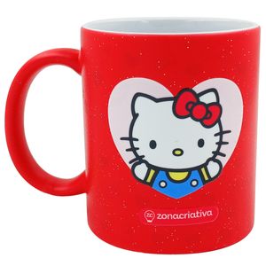Caneca Magic Hello Kitty 300ml em Cerâmica Zona Criativa
