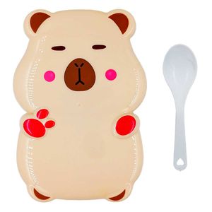 Kit Marmita Capivara 2 Peças em Plástico Interponte