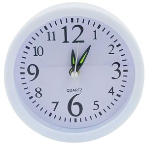 Relógio de Mesa Redondo 9,5cm em Plástico Fu Xing