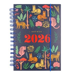 Agenda Flores 2026 21x14cm em Papel Livon